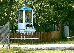 Wayside shrine in Mącznik