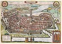 Image 12Hamburg by Georg Braun and Franz Hogenberg (1588) (from History of Hamburg)