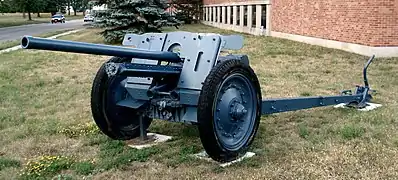 German Pak 36(r) antitank gun