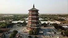 Buddha Pagoda (Fogong Monastery, Yingxian, China), 1056