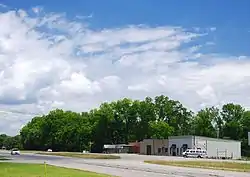 Businesses along US-72 in Paint Rock