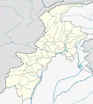 Dasu is located in Khyber Pakhtunkhwa