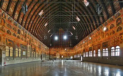 Great Hall of the Palazzo della Ragione