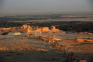 The Great Colonnade at Palmyra, Syria