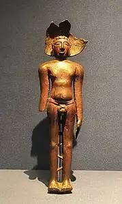 Bronze idol