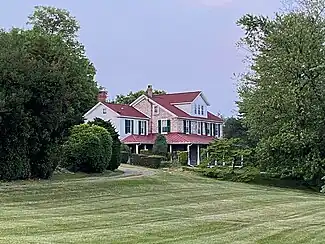 The historic Parson John Elder House, built 1740, at S. 24th Street & Ellerslie Street