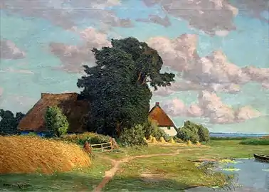 Farmstead with Cornfield