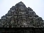 view of the vimanam, the roof of the sanctum