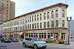 Peck Block, Grand Rapids, Michigan, built in 1875.