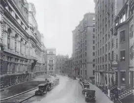 Pemberton Sq.; Adams courthouse (at left), c. 1920