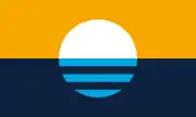 "Sunrise Over the Lake" by Robert Lenz, winner of the 2016 People's Flag of Milwaukee design contest