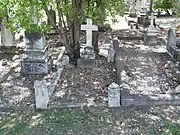 Percy McDonnell's grave.