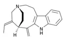 Chemical structure of Pericine.