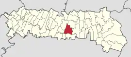 Location in Ialomița County