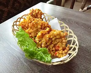 Bakwan jagung, Indonesian corn fritter