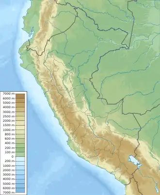 Antamina Tailings Dam is located in Peru