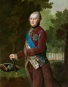 Her husband, Peter von Biron