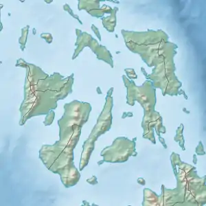 Cebu Strait is located in Visayas