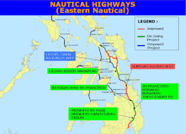 Eastern Nautical Highway - Masbate, Leyte and Southern Leyte, Dinagat Islands and Surigao del Norte