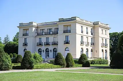 Château de Sept-Saulx, Grand Est, a highly simplified reinterpretation of the Louis XVI style, France, by Louis Süe, 1928-1929