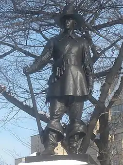 The Pilgrim, 1884, Central Park, New York City