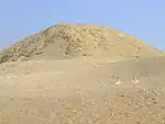 The ruins of Teti's pyramid (Saqqara)