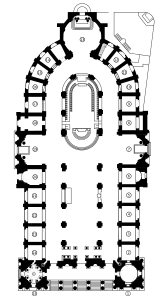 Plan of the church