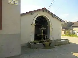 The wash house in Pleuvezain