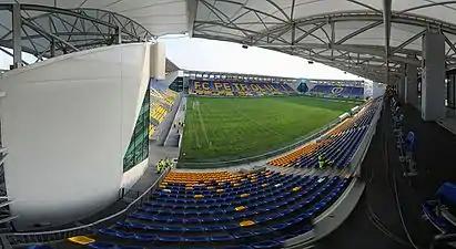 View of one of the VIP sectors