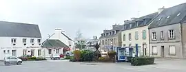 The main square, in front of the parish church