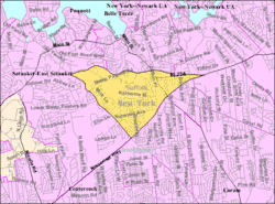 U.S. Census map