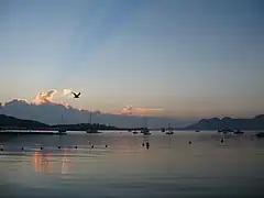 Sunrise across Pollensa Bay, Port de Pollença