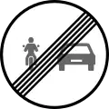 End of no overtaking by motorcycles