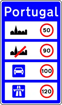 General speed limit