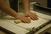 8: Dough rolling