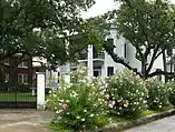 Plants in bloom at Galveston Garden Club historic site