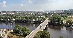 Libeň Bridge in Prague