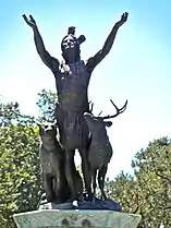 Prayer for Rain, c. 1899, at West Side Park in Champaign, Illinois