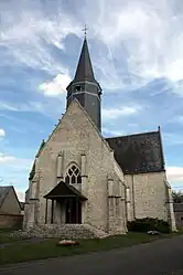 The church in Pré-Saint-Évroult