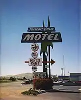 Glassford Hill, view from Prescott Valley (adjacent south terminus of valley)