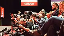 Image 30Photojournalists at the 2016 Labour Party Conference in Liverpool (from Photojournalism)