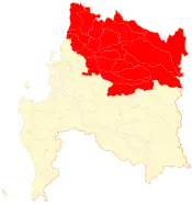 Location in the Bío Bío Region