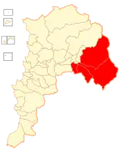 Location in the Valparaíso Region