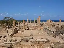 Villa of Columns, Ptolemais, Cyrenaica