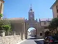 Villabrágima Clock Gate, Valladolid province, (Spain).