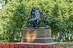 Pushkin statue in St. Petersburg, Russia.