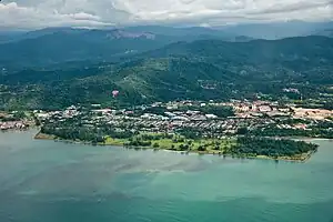 Putatan aerial view.