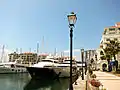 View of Queensway Quay Marina promenade