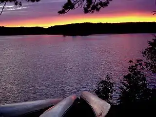 Quetico sunset