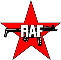 The West German communist militant group Red Army Faction (RAF) depicted the MP5 in their insignia, shown here.